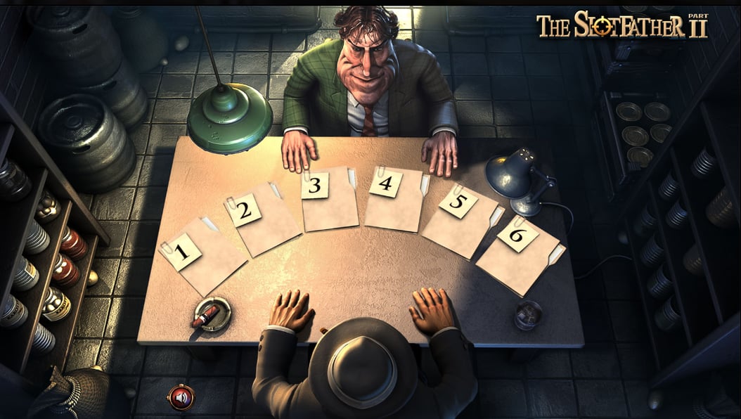 The Slotfather II - Gangster Bonus Game - Win